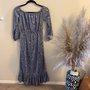 Off the shoulder dress